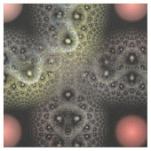 Fractaal visueel harmonisch patroon stof (Close Up)