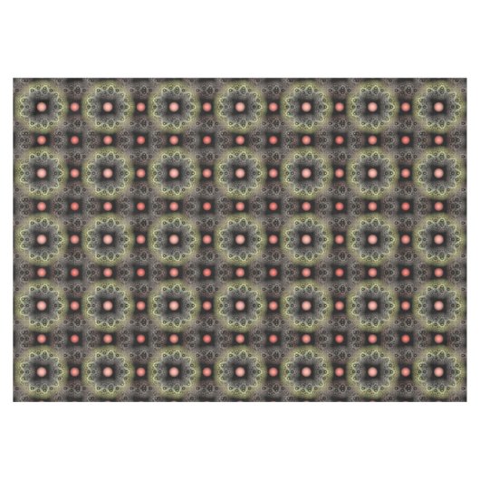 Fractaal visueel harmonisch patroon tafelkleed (Voorkant (Horizontaal))