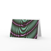 Fractaal Wenskaart blanco