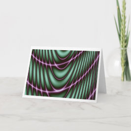 Fractaal Wenskaart blanco Kaart