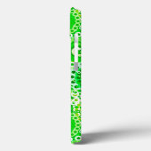 Fractaal wervelpatroon, tinten smaragdgroen Case-Mate iPhone case (Achterkant / Links)