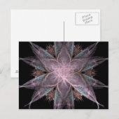 Fractaalbloem Briefkaart (Voorkant / Achterkant)