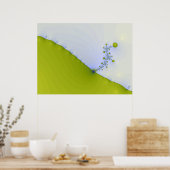 Fractaalbloem Poster (Keuken)