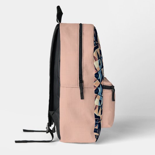 Fractaalfusie Bedrukte Rugzak (Links)