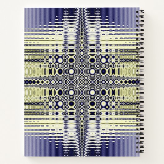 Fractaalkunst Notitieboek (Achterkant)