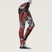 Fractaalpatroon Leggings (Rechts)