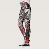 Fractaalpatroon Leggings (Links)