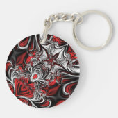 Fractaalpatroon Sleutelhanger (Achterkant)