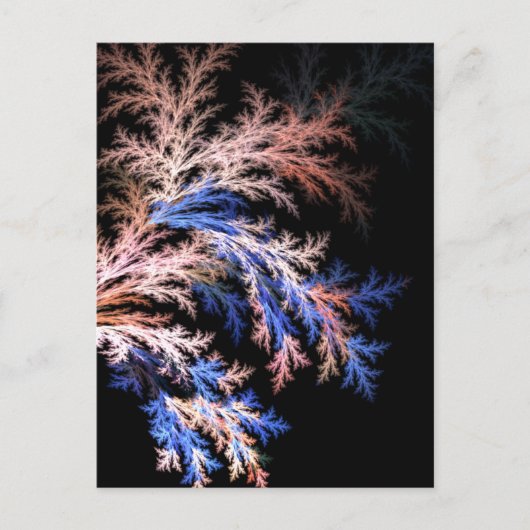 Fractaalvaren Briefkaart (Voorkant)