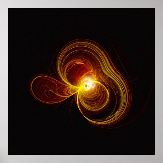 Fractaalvlam: Soulwave/Implosion Poster (Voorkant)