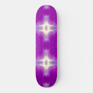 FRACTAFLAME, violet paars roze Skateboard
