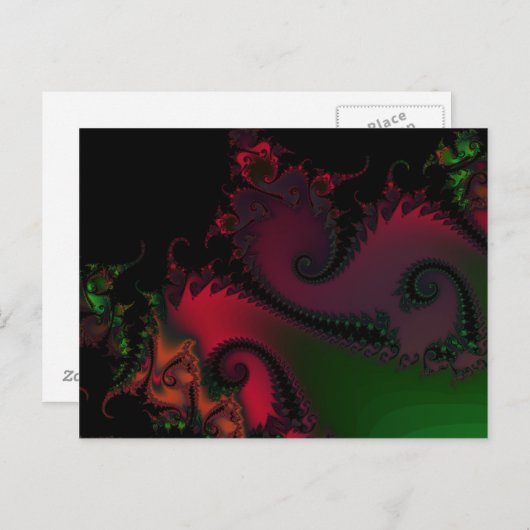 Fractal109.ai Briefkaart (Voorkant / Achterkant)