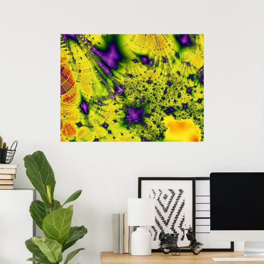 Fractal2078 Poster (Thuiskantoor)