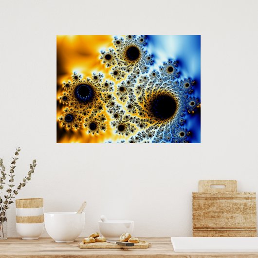 Fractal 0318042245 poster (Keuken)
