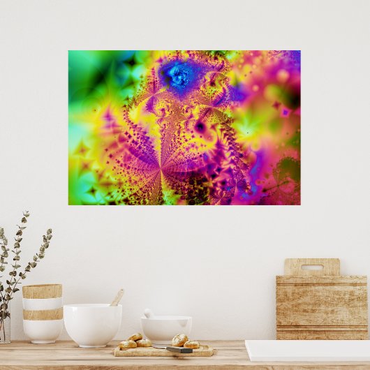 Fractal 031804D Poster (Keuken)