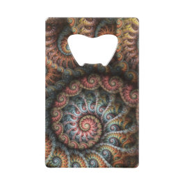 Fractal 04 Bottle Opener Creditkaart Flessenopener