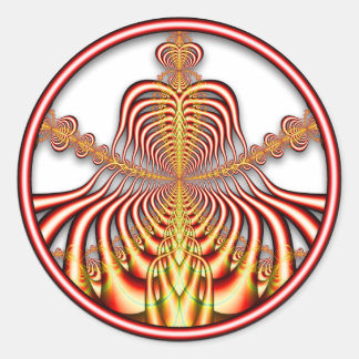 Fractal 0708011724bC Sticker