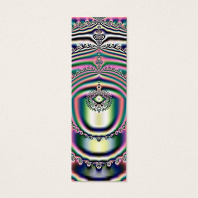 Fractal 10,Bladwijzer Mini Visitekaartjes (Voorkant)