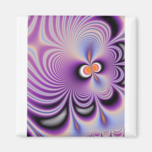 Fractal #10 magneet (Voorkant)