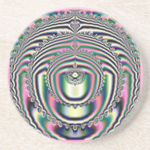 Fractal 10 Onderzetter