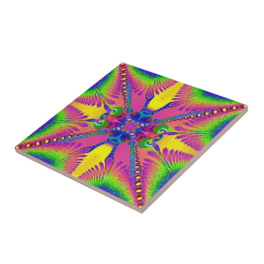 Fractal 111 Tegel Tegeltje (Zijkant)