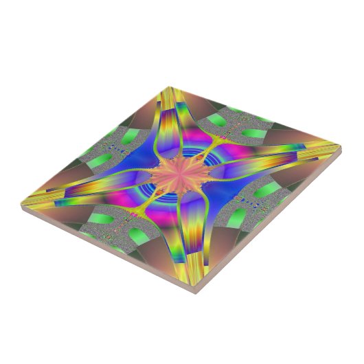 Fractal 112 Tegel Tegeltje (Zijkant)