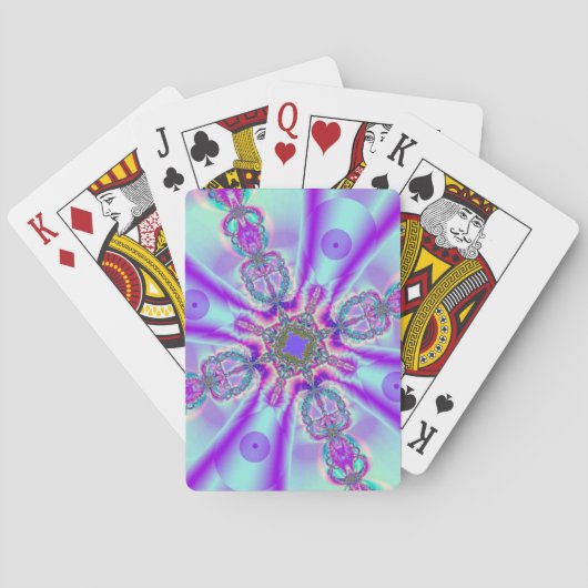 Fractal 113-speelkaarten speelkaarten (Achterkant)