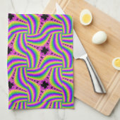 Fractal 114 Kitchen Towel Theedoek (Quarter Fold)