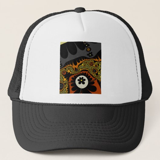 Fractal #11 trucker pet (Voorkant)