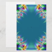 Fractal 124 briefpapier (Voorkant / Achterkant)