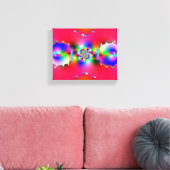 Fractal 124 Canvas Print (Insitu (Woonkamer))