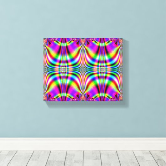 Fractal 125 canvas afdruk (Insitu (Houten vloer))