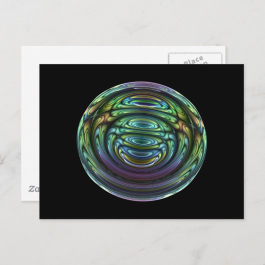 Fractal 126 briefkaart (Voorkant / Achterkant)