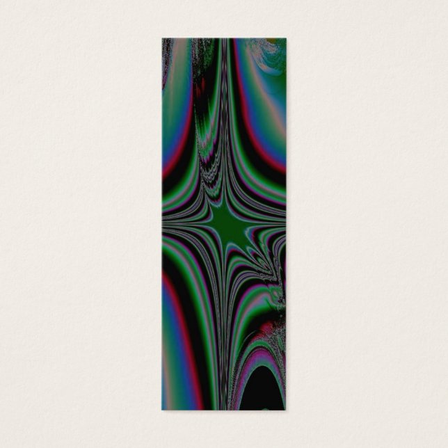 Fractal 14, Bladwijzer Mini Visitekaartjes (Voorkant)