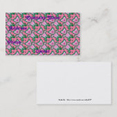 Fractal 18, Visitekaartjes (Voorkant / Achterkant)