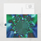 fractal 1 briefkaart (Voorkant / Achterkant)