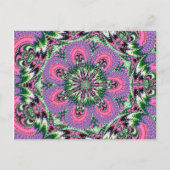 Fractal 1, Briefkaart (Voorkant)