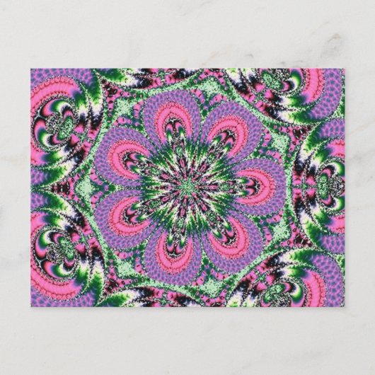 Fractal 1, Briefkaart (Voorkant)