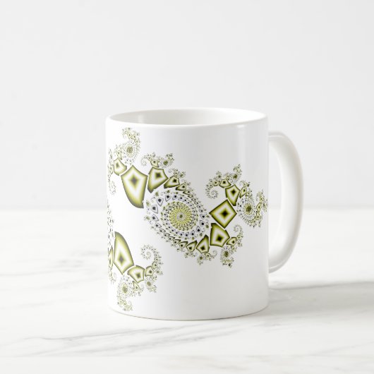 Fractal #1 koffiemok (Voorkant rechts)