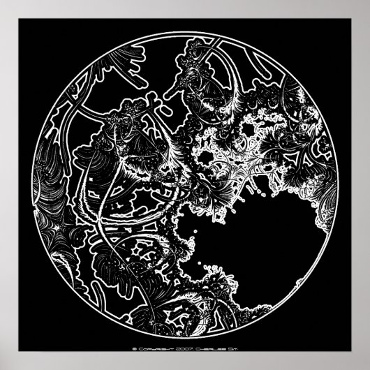 Fractal 1 ver. 2 poster (Voorkant)