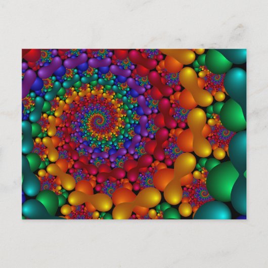 Fractal 206 briefkaart (Voorkant)