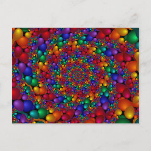 Fractal 208 briefkaart