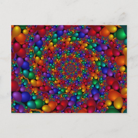 Fractal 208 briefkaart (Voorkant)