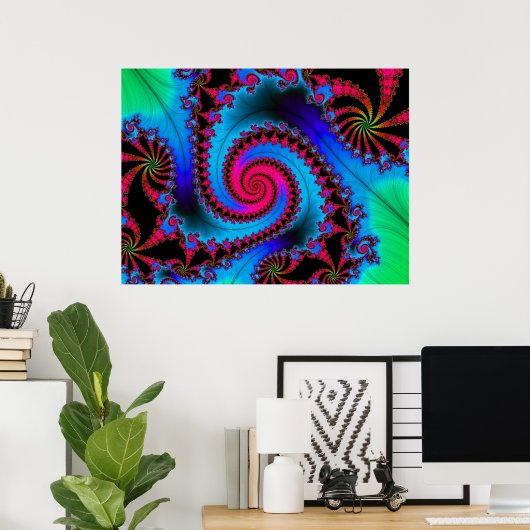 Fractal 275 poster (Thuiskantoor)