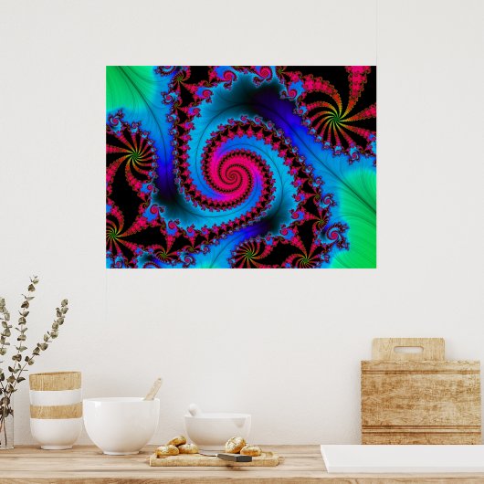 Fractal 275 poster (Keuken)