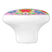 Fractal 2 Ceramic Knob. Keramische Knop (Zijkant)