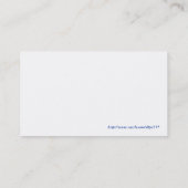 Fractal 2, Visitekaartjes (Achterkant)