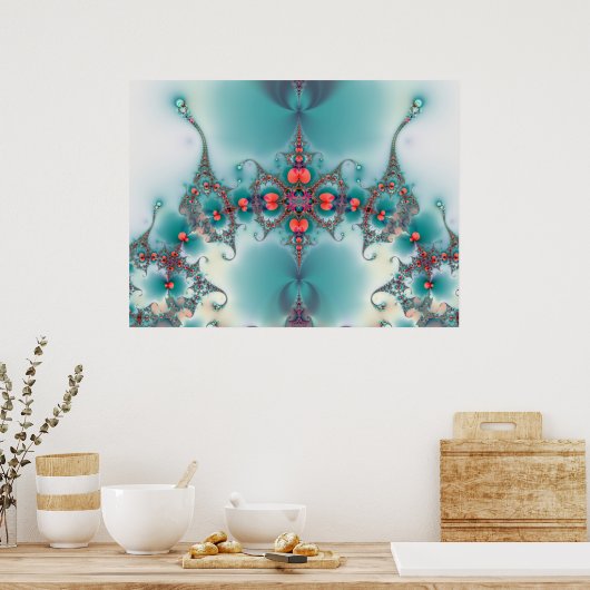 Fractal 3017 poster (Keuken)