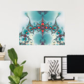 Fractal 3017 poster (Thuiskantoor)