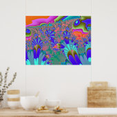Fractal 3051-2 poster (Keuken)